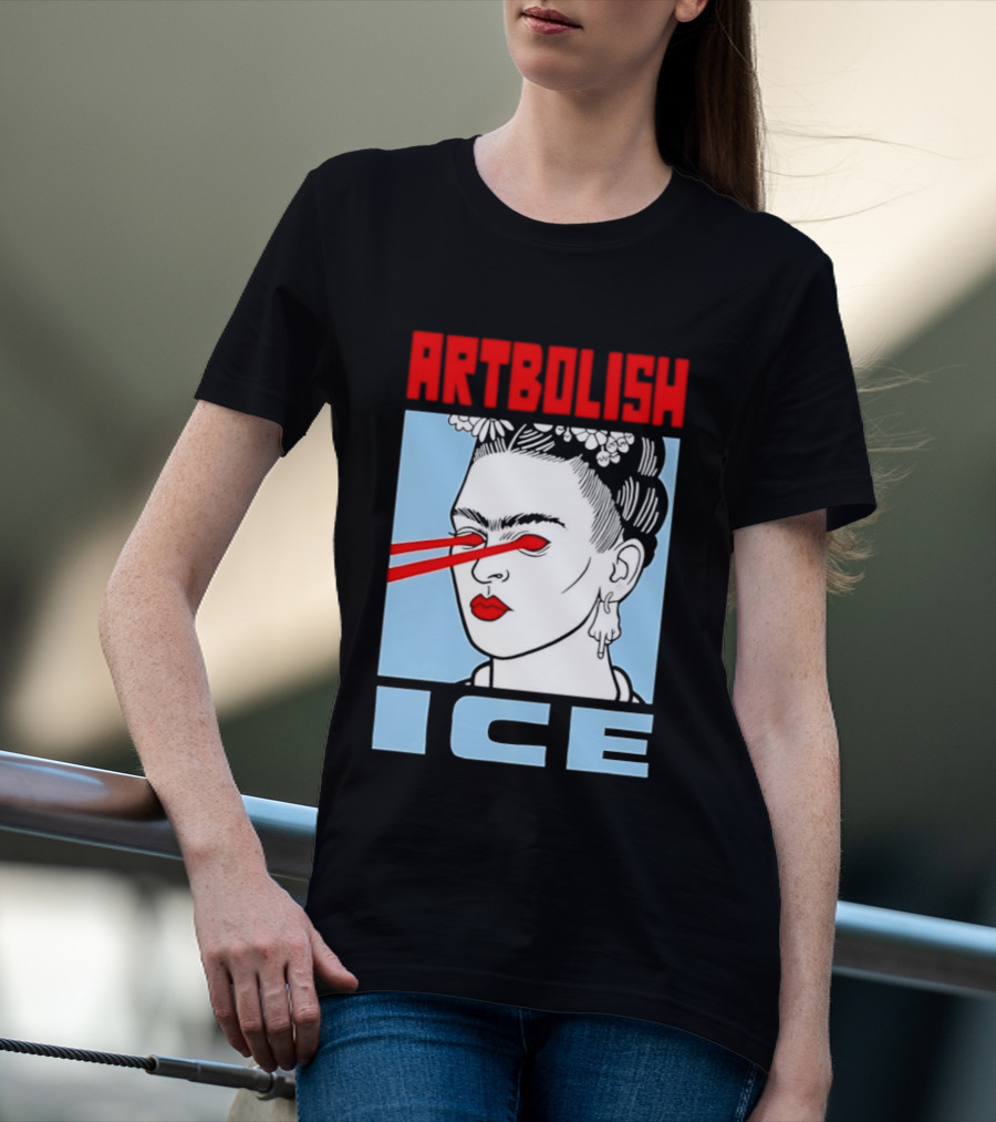 ARTBOLISH ICE Frida Kahlo Lalo T-Shirt