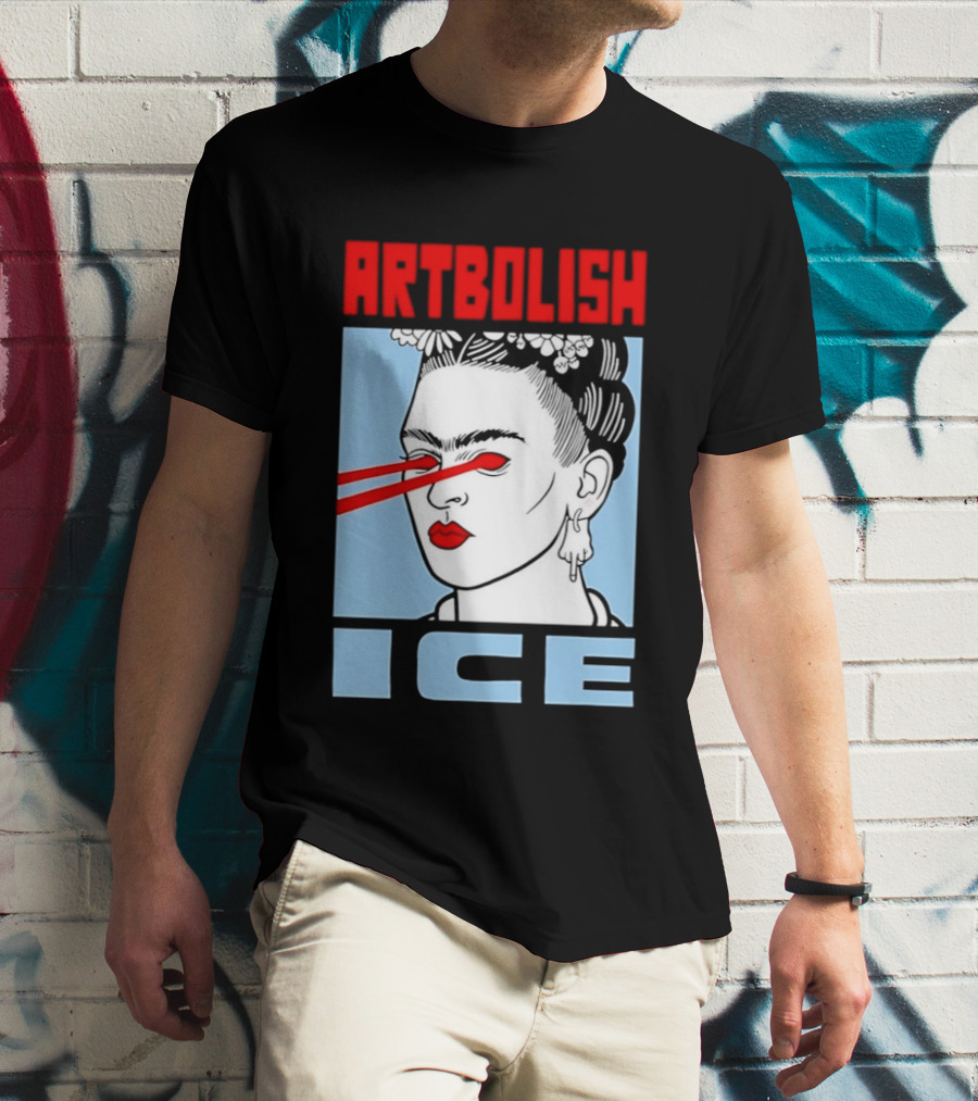 ARTBOLISH ICE Frida Kahlo Lalo T-Shirt