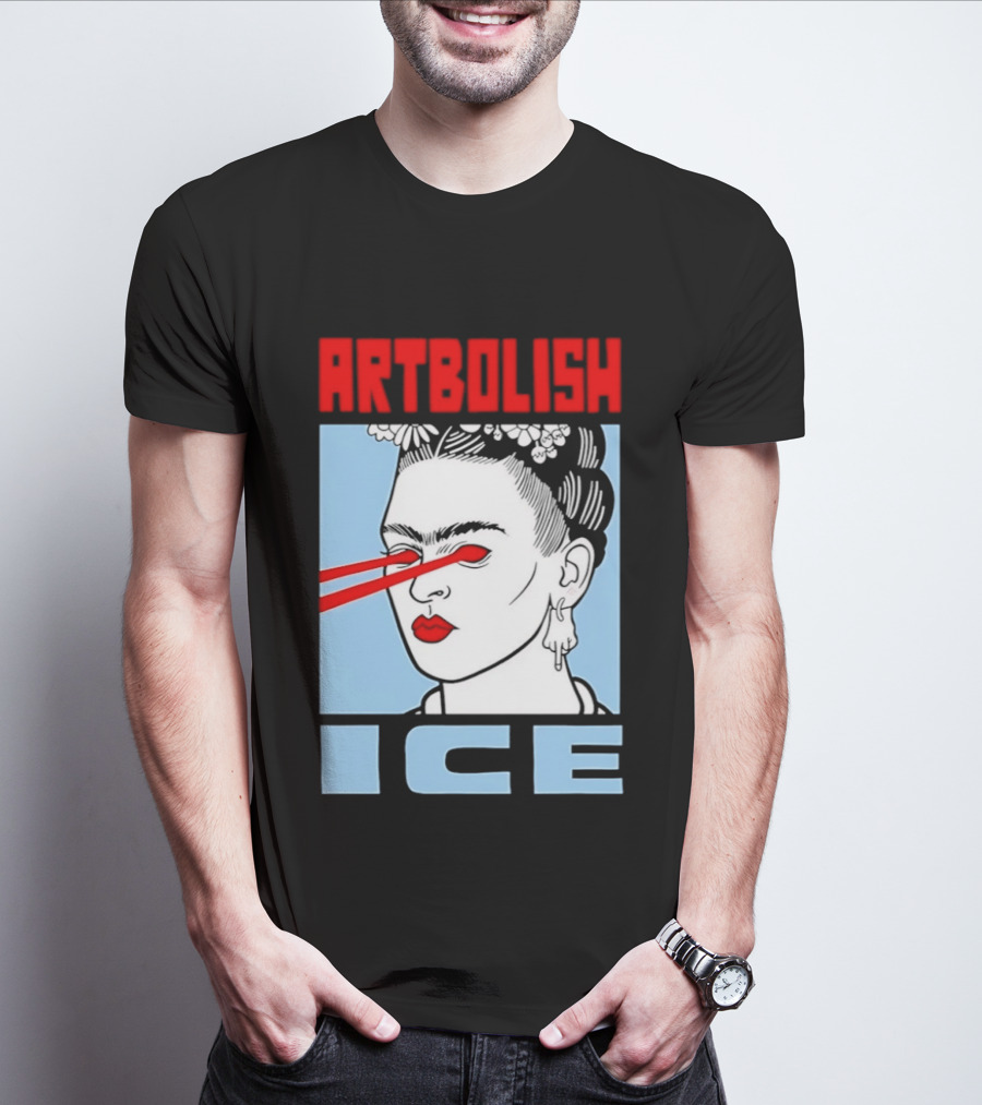 ARTBOLISH ICE Frida Kahlo Lalo T-Shirt