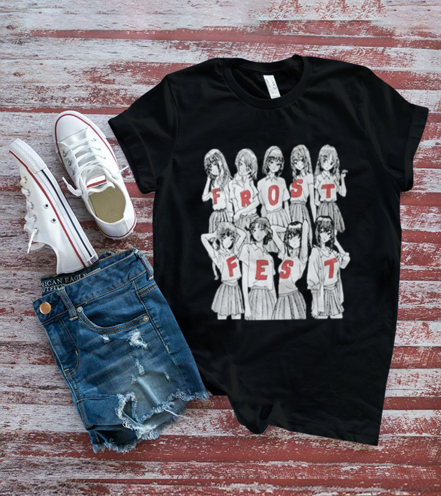 Frost Children 2026 Anime Style Frost Fest T-Shirt