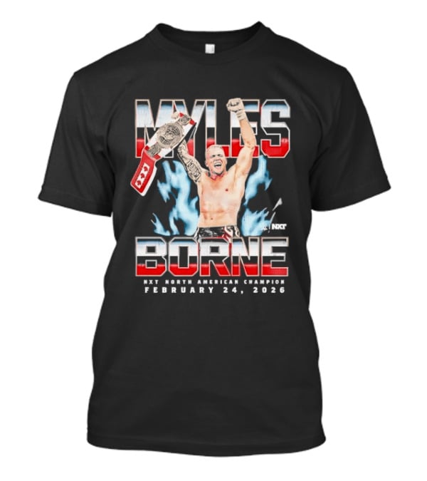Myles Borne NXT North American Champion February 24 2026 T-Shirt