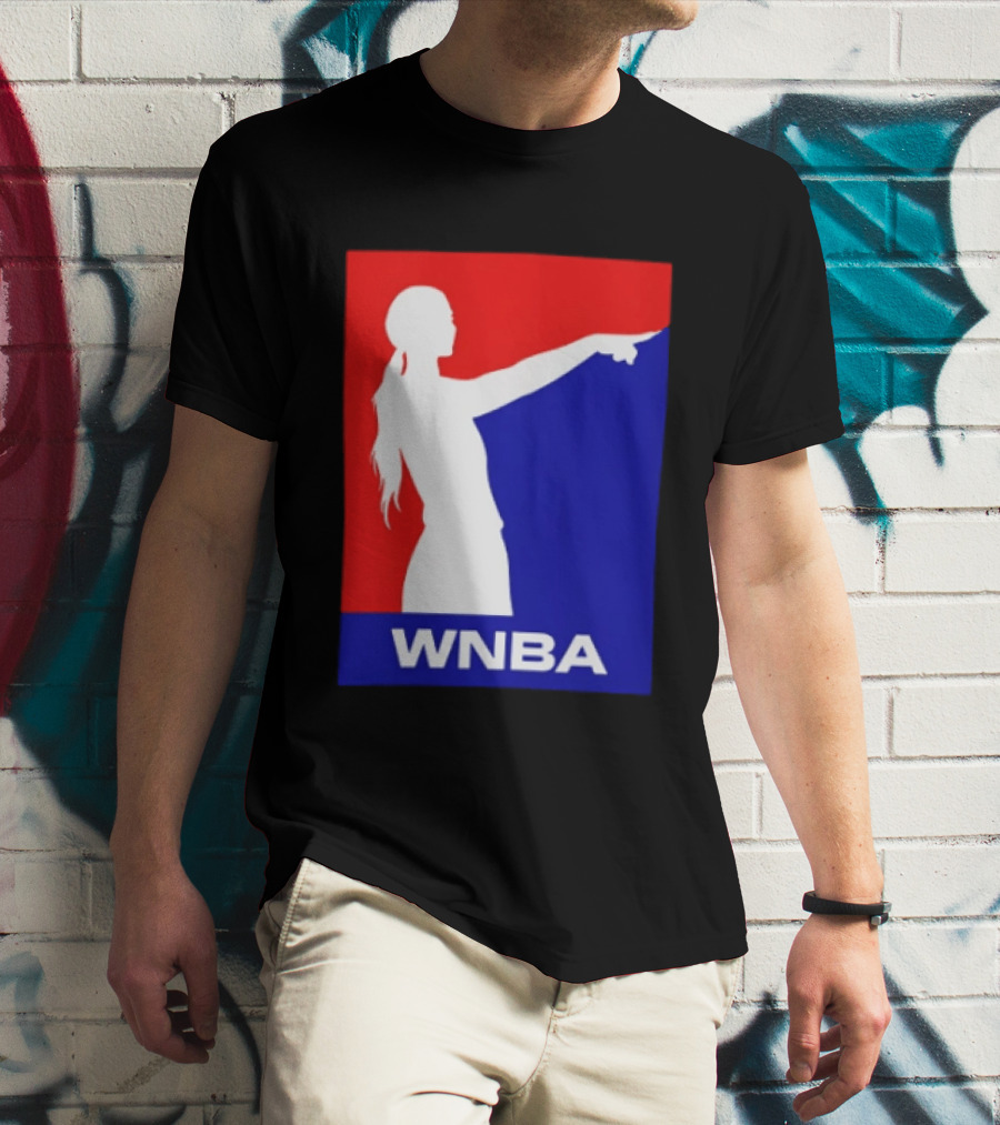 WNBA Red And Blue Sophie Cunningham Basketball T-Shirt