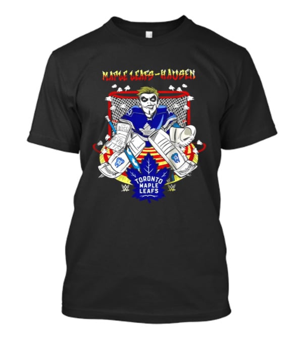 Toronto Maple Leafs Danhausen NHL Hockey WWE T-Shirt