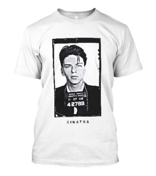 Bergen County Sheriffs Office 11 27 38 42799 Sinatra Shot T-Shirt