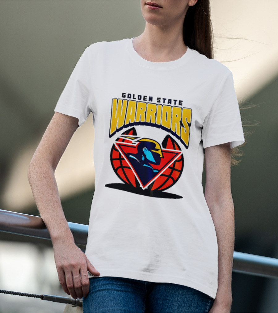Golden State Warriors NBA 2026 Mania Retro Logo Basketball T-Shirt