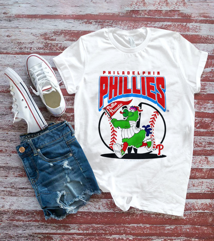 Philadelphia Phillies Phillie Phanatic 2026 Mania MLB Baseball T-Shirt