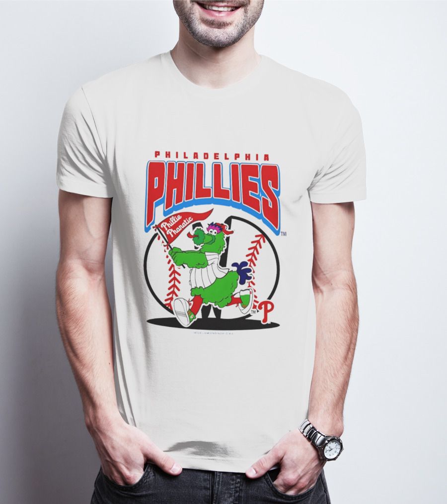 Philadelphia Phillies Phillie Phanatic 2026 Mania MLB Baseball T-Shirt