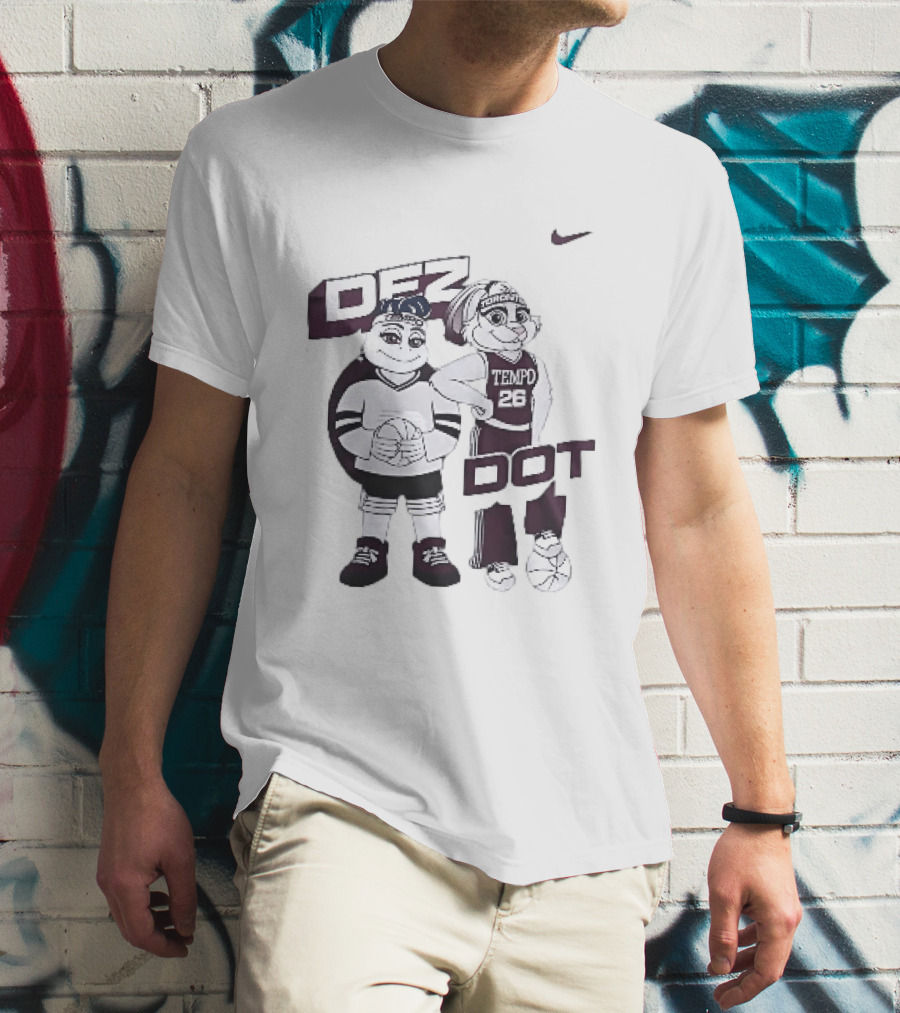Toronto Tempo Dez Dot Mascots Basketball Nike T-Shirt