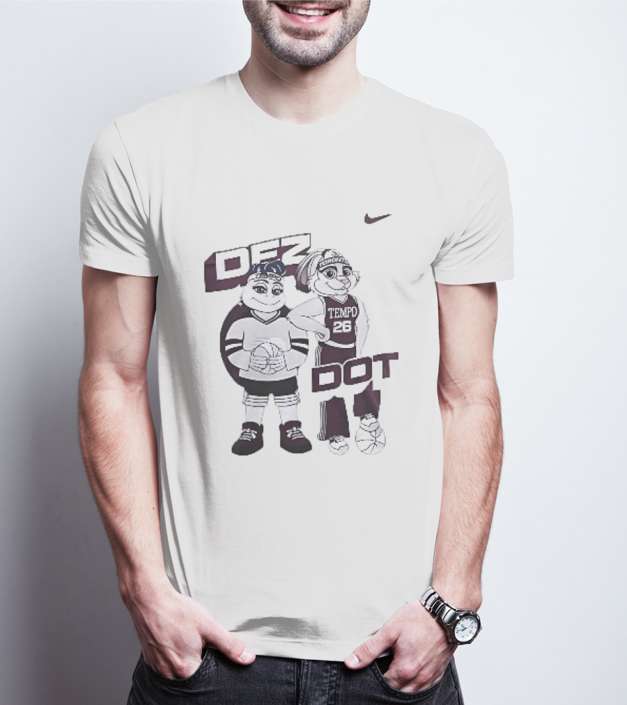 Toronto Tempo Dez Dot Mascots Basketball Nike T-Shirt