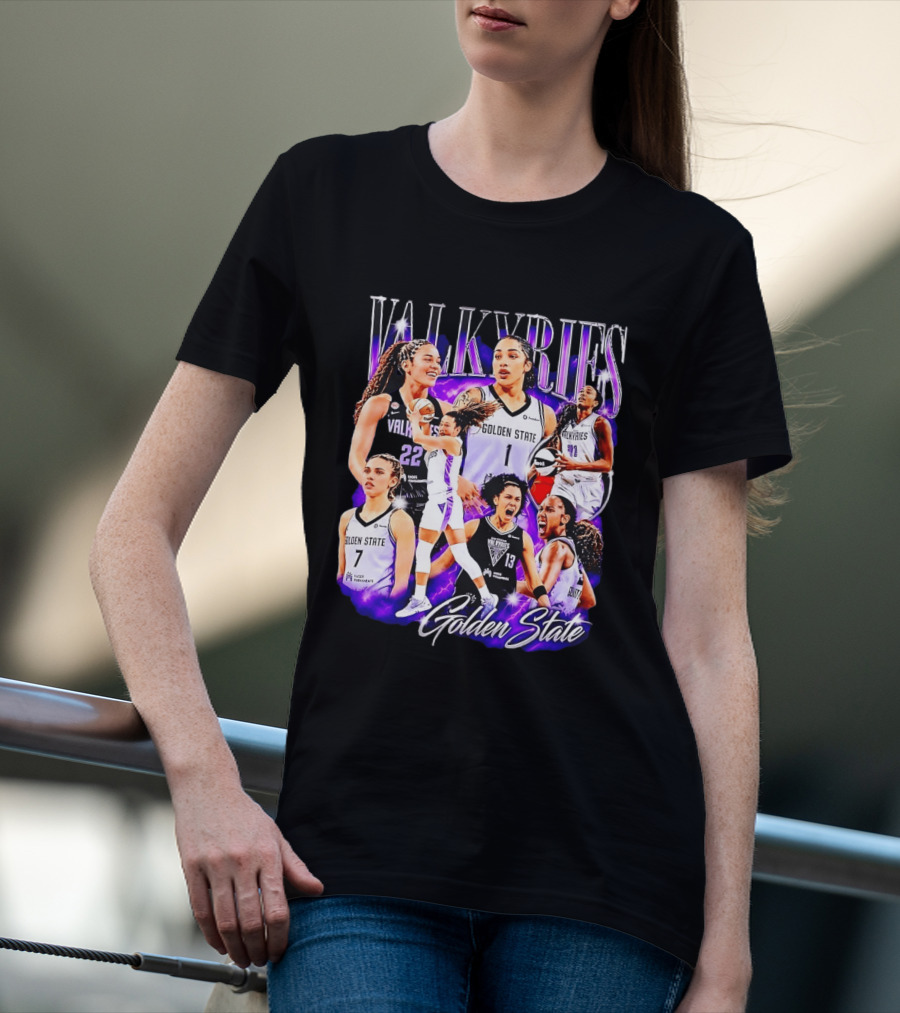 Golden State Valkyries WNBA Basketball Team Players 2026 T-Shirt