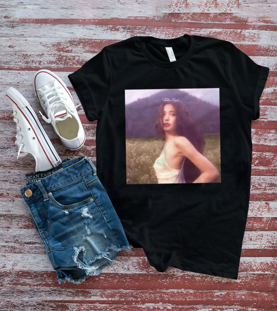 Jennie Fallen Angel EP Cover Photo Mountain Field Scene T-Shirt