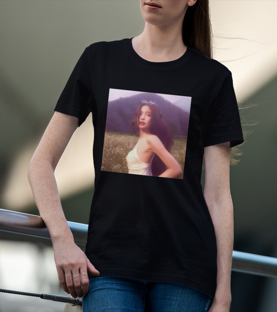 Jennie Fallen Angel EP Cover Photo Mountain Field Scene T-Shirt