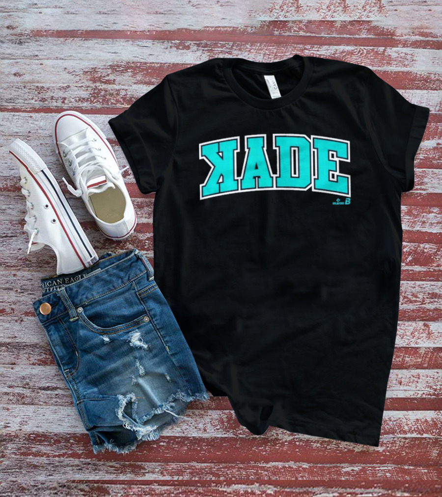 Kade Anderson Backwards K Bold Teal T-Shirt