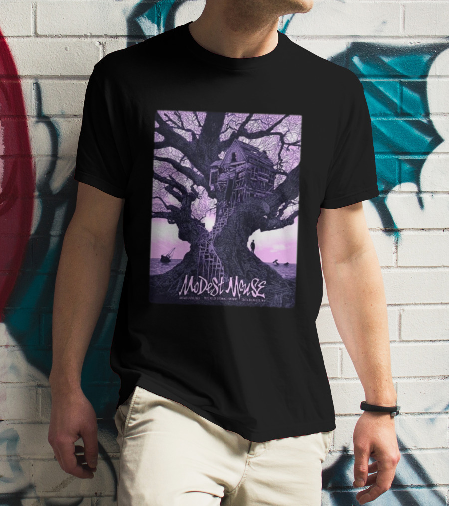 Modest Mouse South Deerfield MA Tree House Brewing August 20 2026 Event T-Shirt