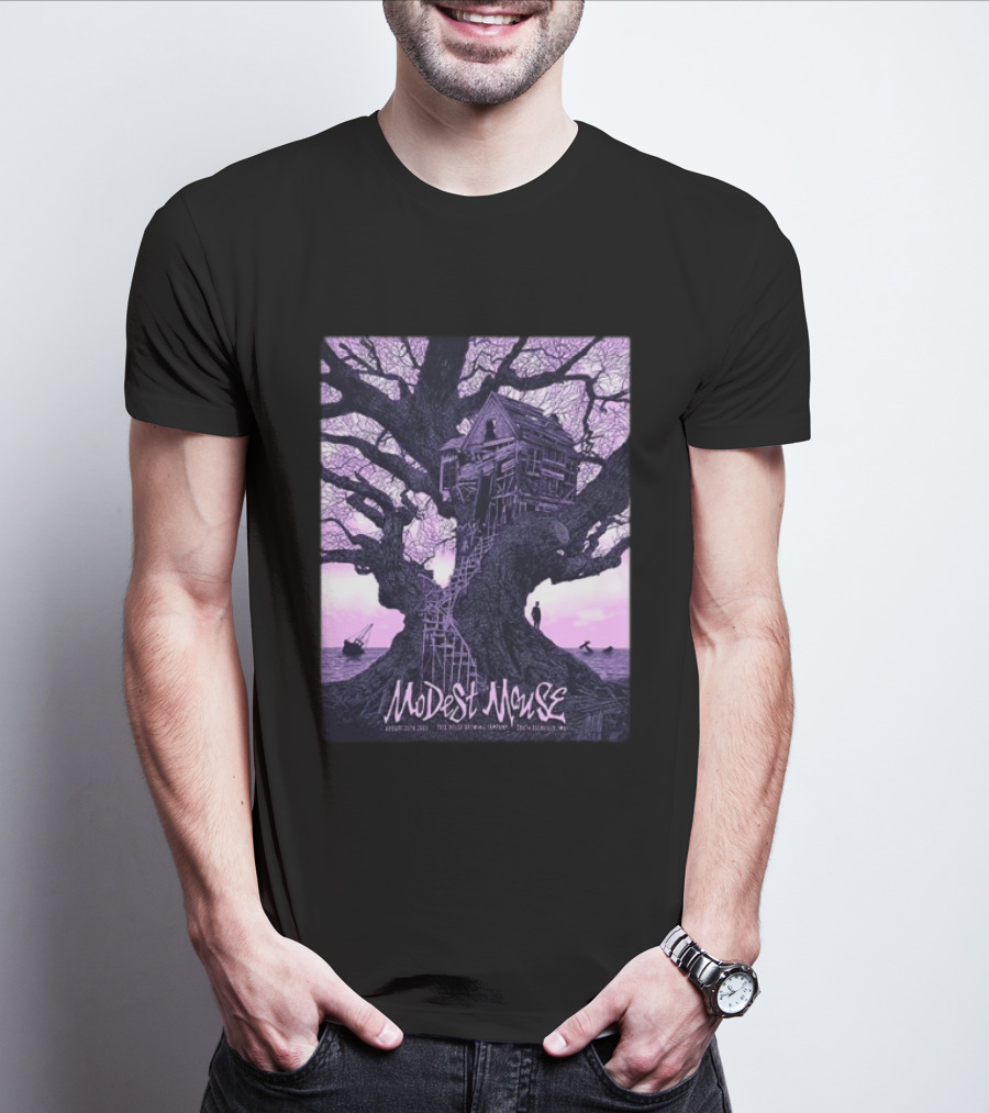 Modest Mouse South Deerfield MA Tree House Brewing August 20 2026 Event T-Shirt