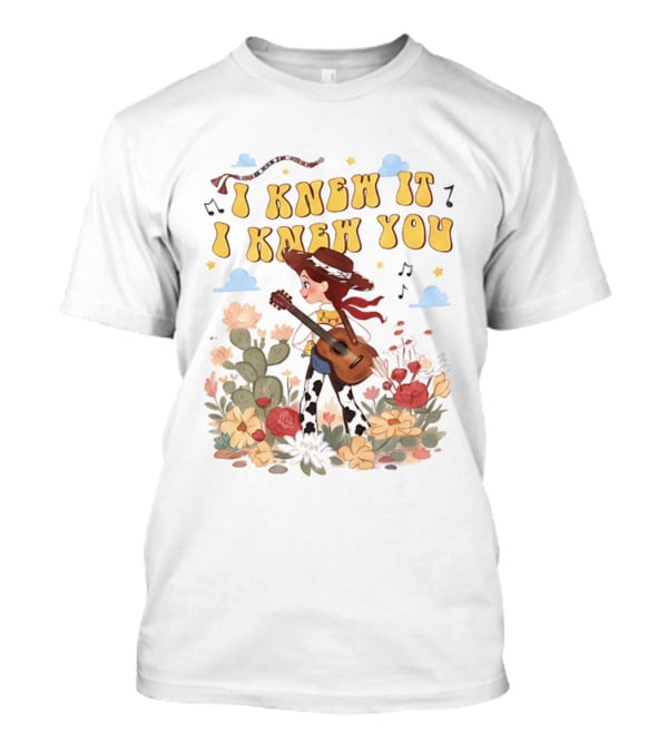 I Knew It I Knew You Jessie Toy Story Floral Adventure T-Shirt