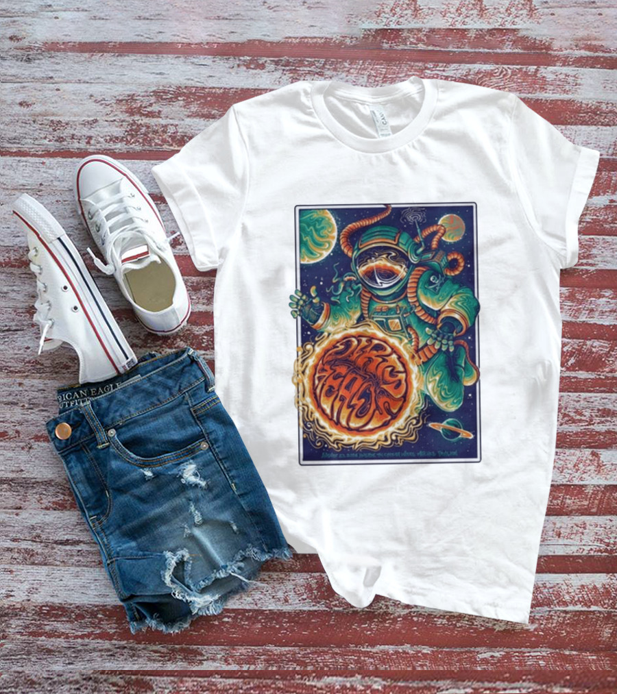 Dirty Heads Cosmic Astronaut Tour The Woodlands TX 8 23 2026 Psychedelic Space Adventure T-Shirt