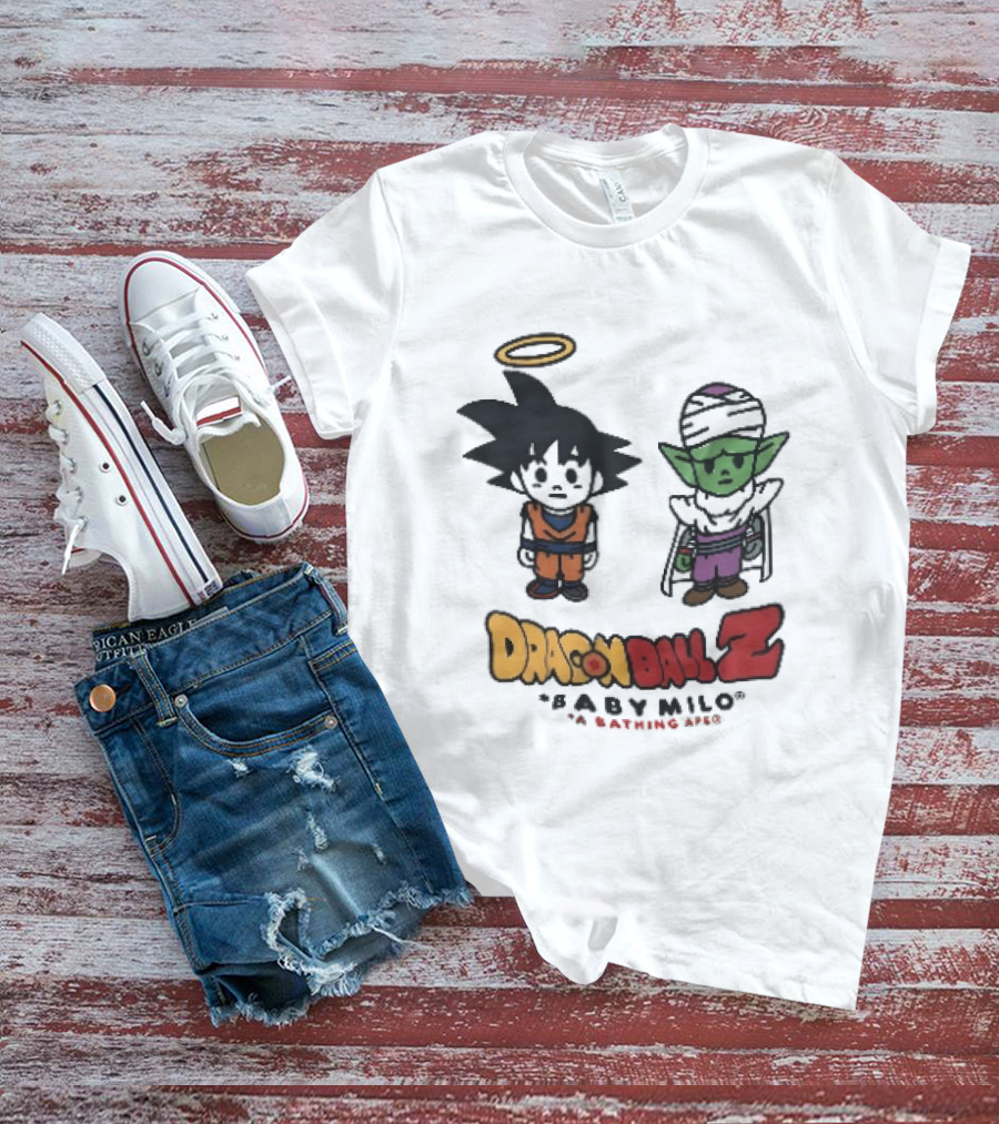 Dragon Ball Z Baby Milo Goku Piccolo Collaboration T-Shirt