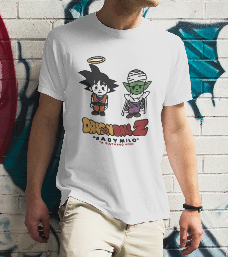 Dragon Ball Z Baby Milo Goku Piccolo Collaboration T-Shirt
