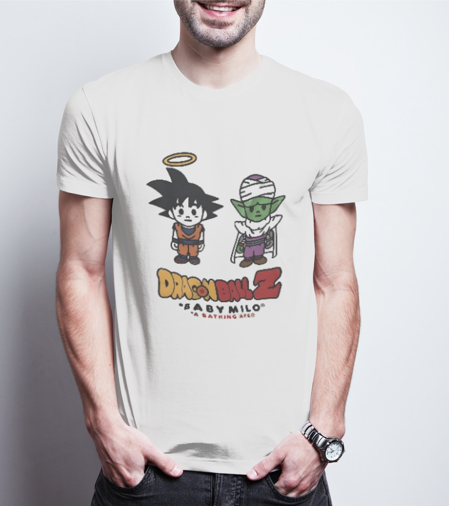Dragon Ball Z Baby Milo Goku Piccolo Collaboration T-Shirt