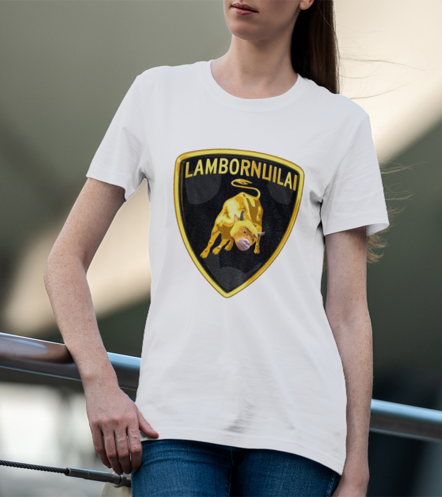 Lambornuilai Gold Bull Meme Niu Lai T-Shirt