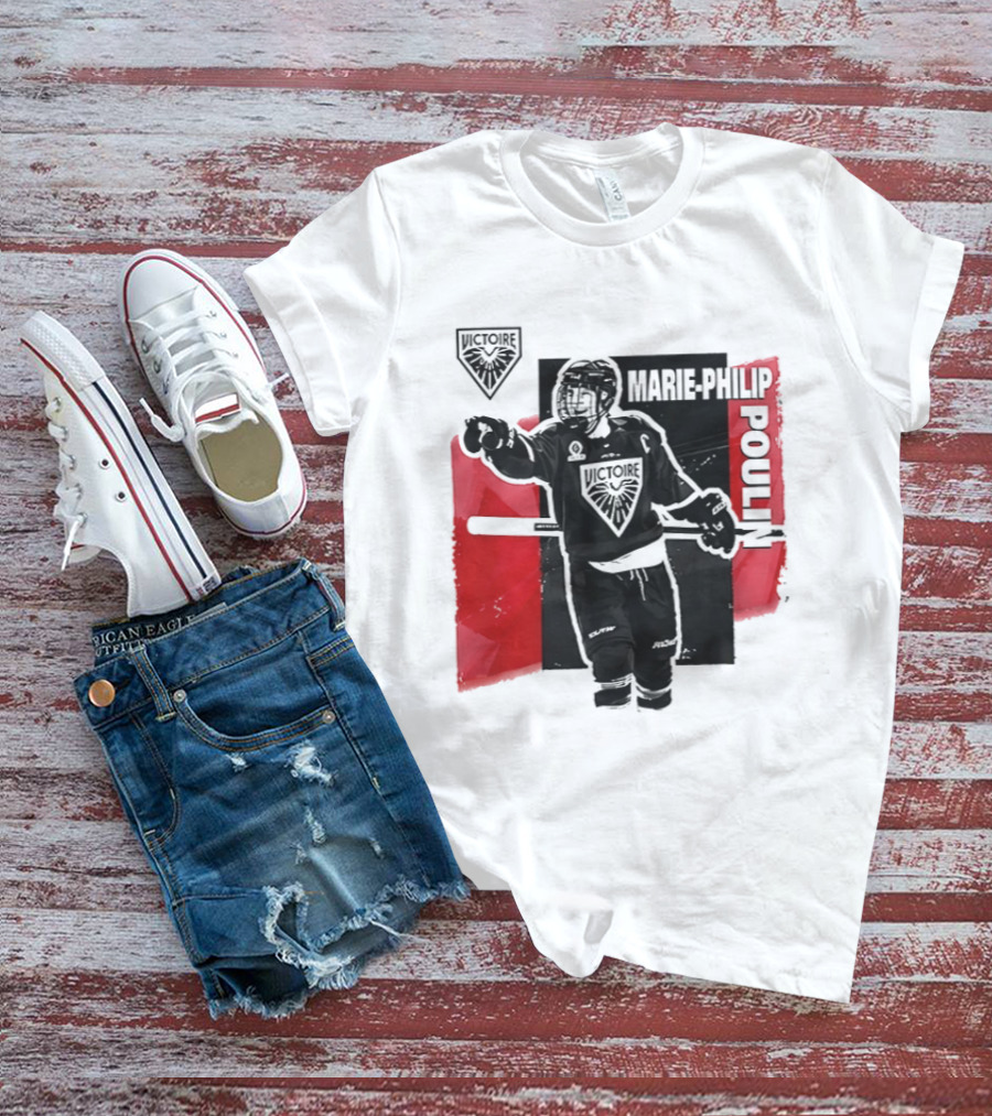 Marie Philip Poulin Team Vancouver Goldeneyes PWHL 2026 T-Shirt