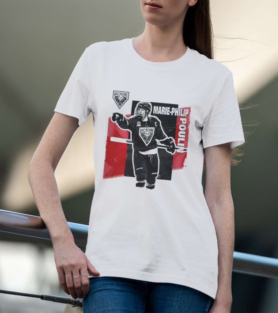 Marie Philip Poulin Team Vancouver Goldeneyes PWHL 2026 T-Shirt