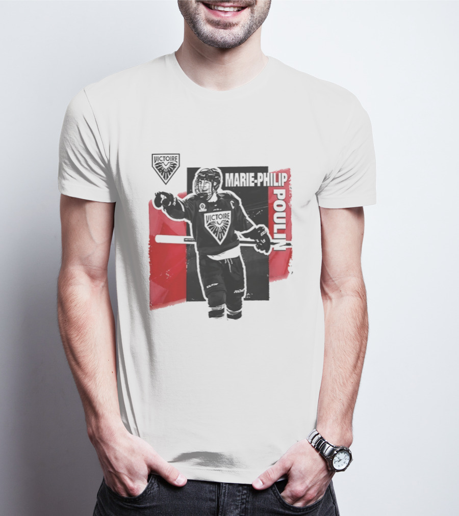 Marie Philip Poulin Team Vancouver Goldeneyes PWHL 2026 T-Shirt