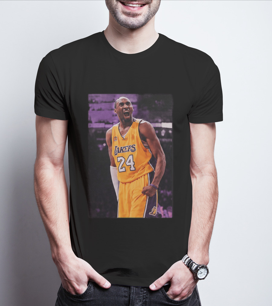A. J. Brown Wear Mamba Kobe Bryant Lakers 24 T-Shirt