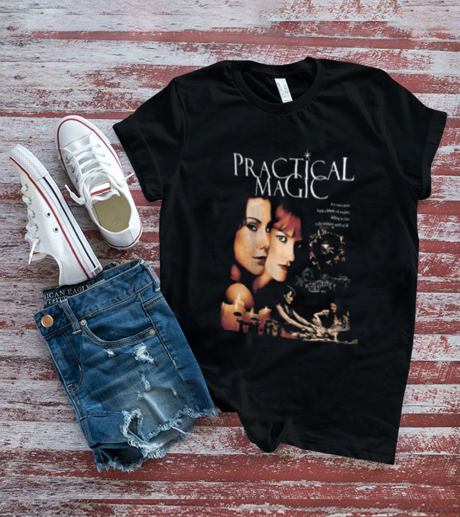 Practical Magic Movie Faces With Mystical T-Shirt