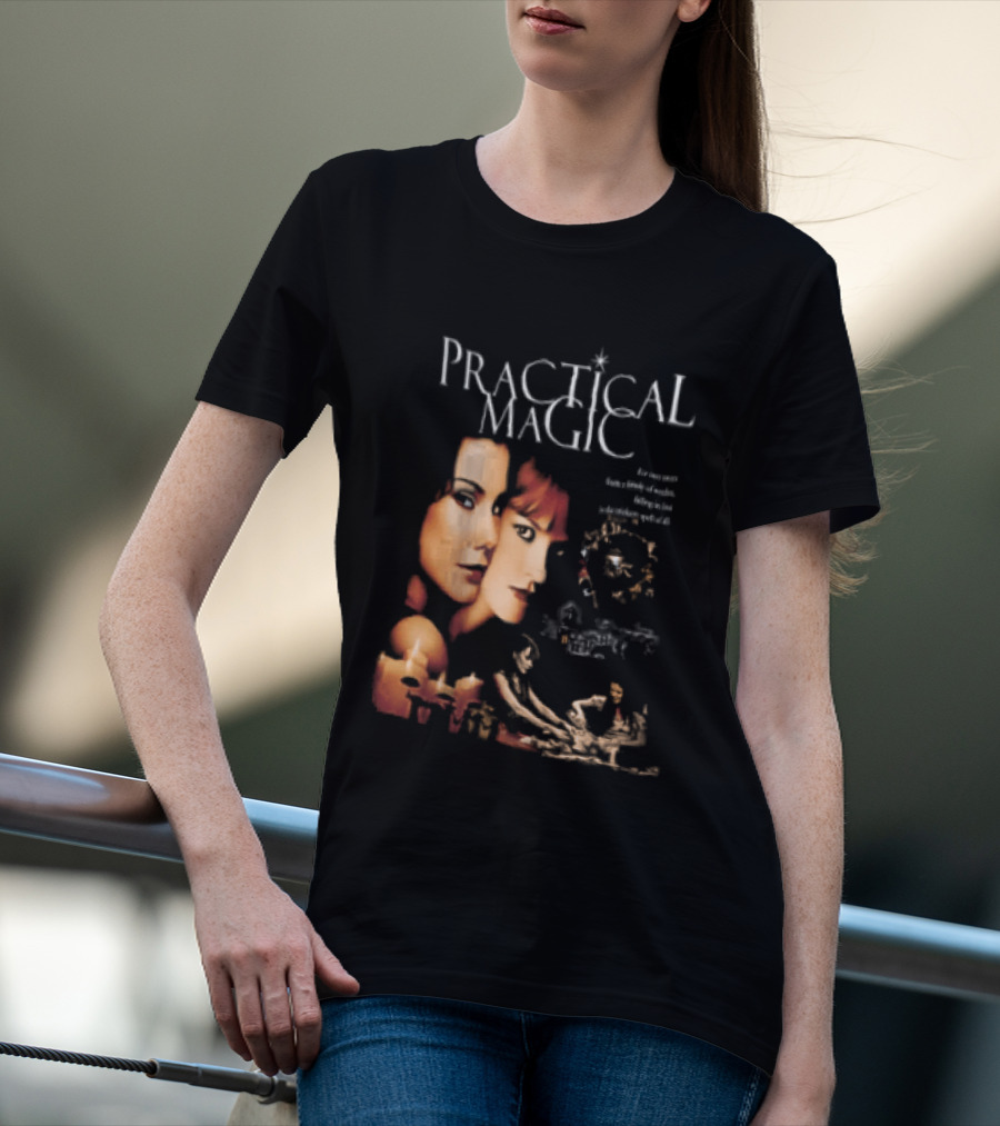 Practical Magic Movie Faces With Mystical T-Shirt
