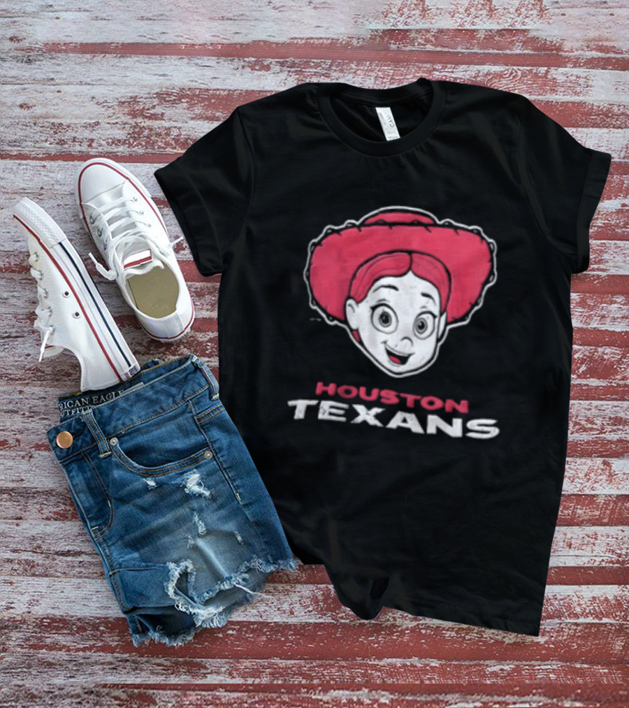 Houston Texans Disney Toy Story Jessie Collaboration T-Shirt