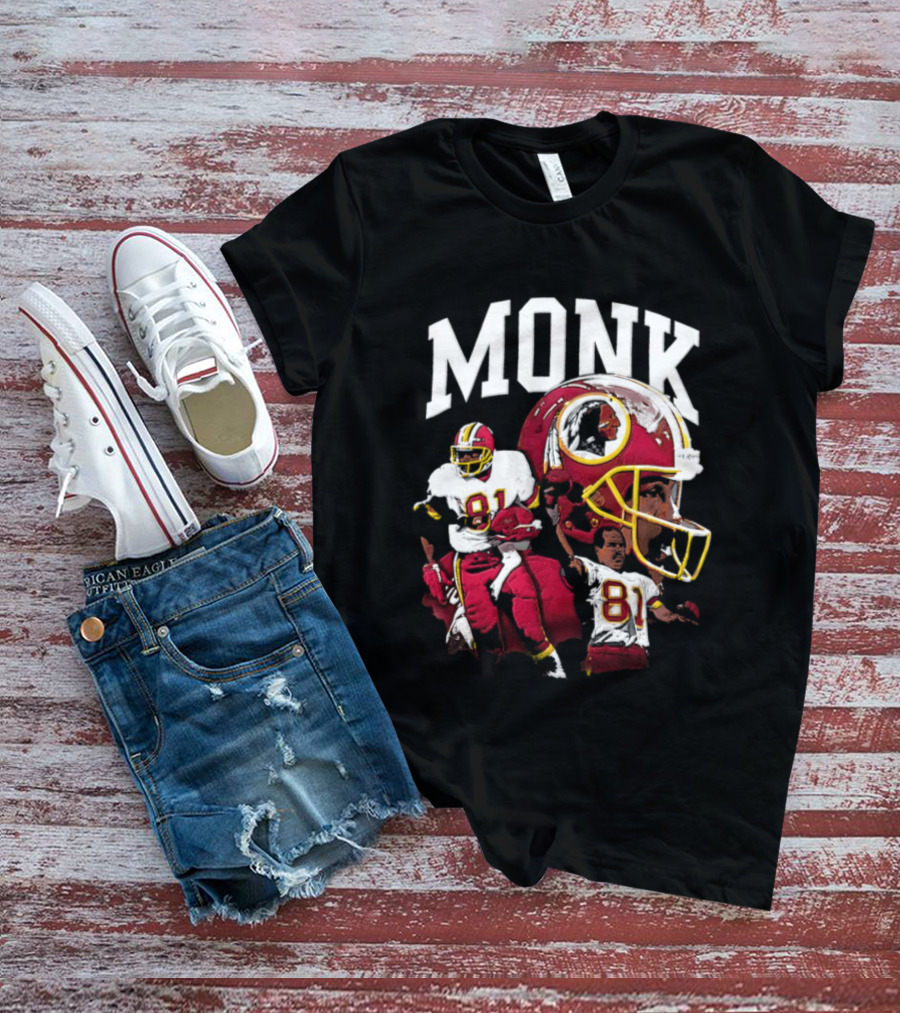 Monk Washington Commanders 81 Iconic Football Legend T-Shirt