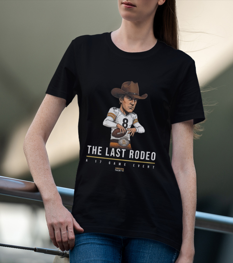 Aaron Rodgers Pittsburgh Steelers The Last Rodeo A 17 Game Event T-Shirt