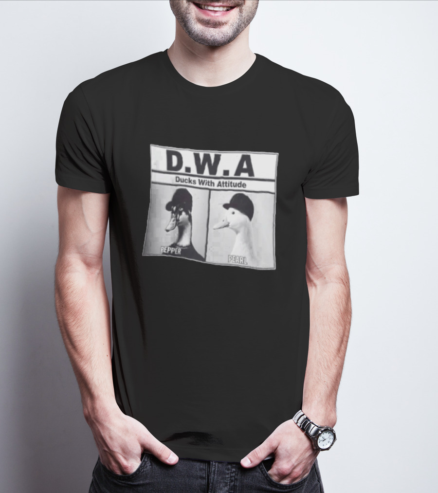 D.W.A Ducks With Attitude Pepper Pearl T-Shirt