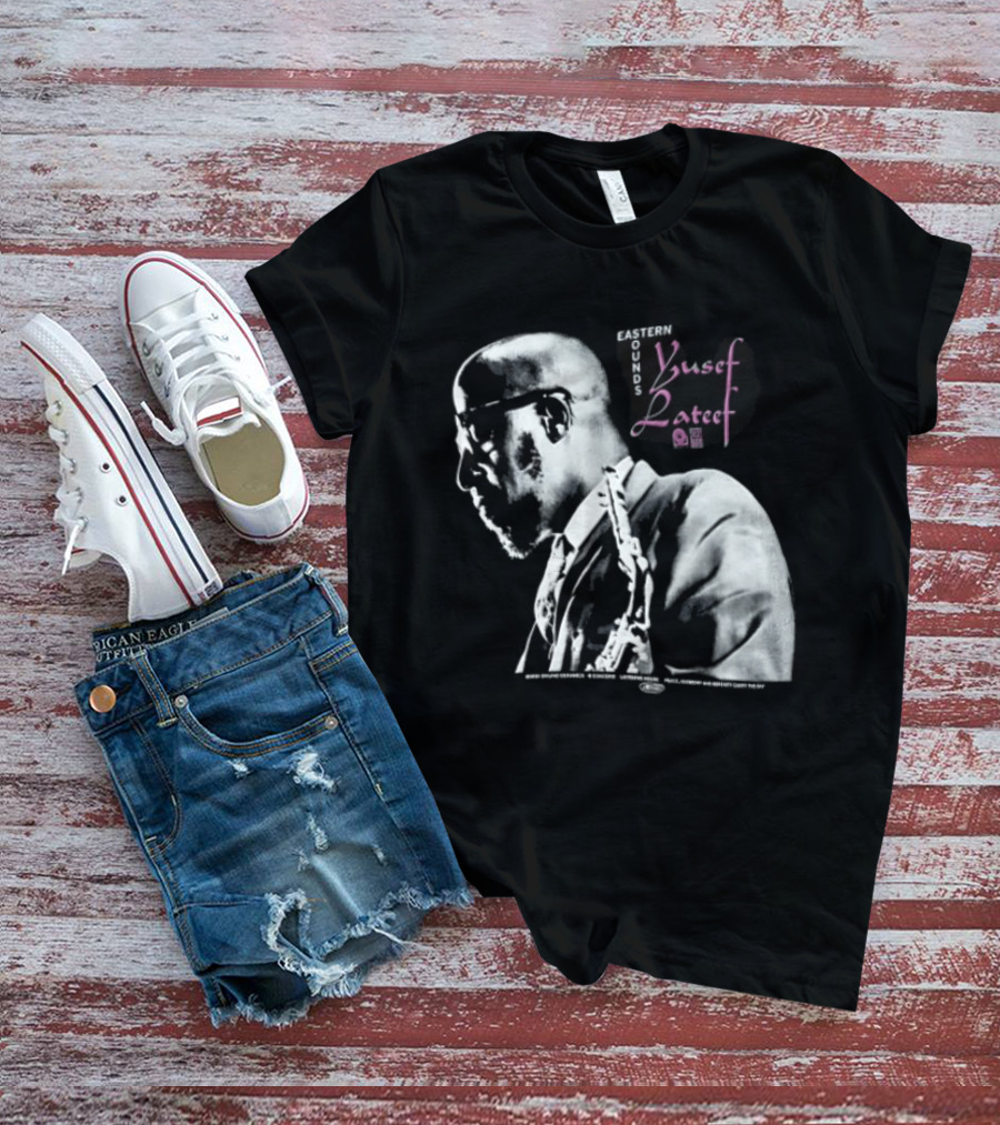 Eastern Sounds Yusef Lateef Portrait Peace Harmony Serenity T-Shirt