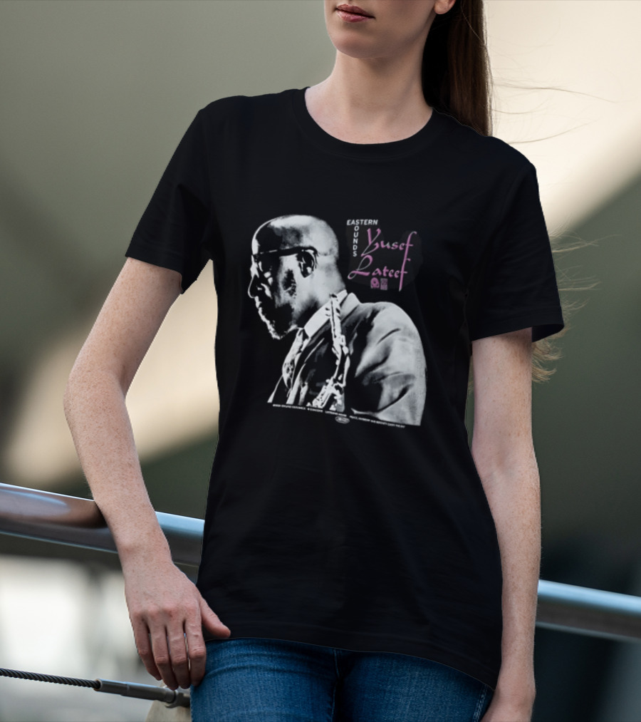 Eastern Sounds Yusef Lateef Portrait Peace Harmony Serenity T-Shirt