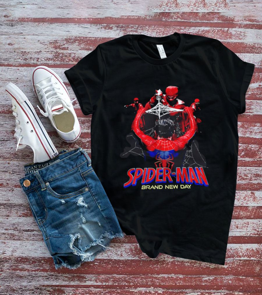 Spider Man Brand New Day Dynamic Heroic Encounter T-Shirt
