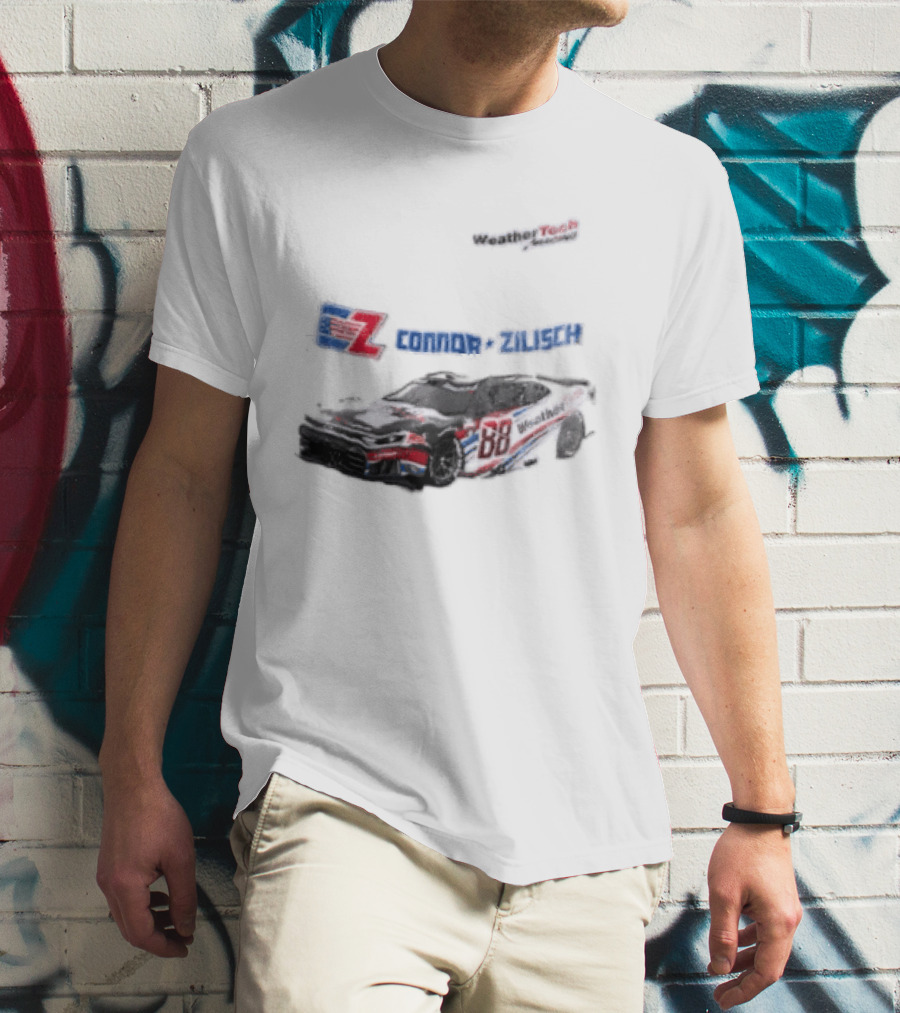 WeatherTech Racing Connor Zilisch 88 Race Car T-Shirt