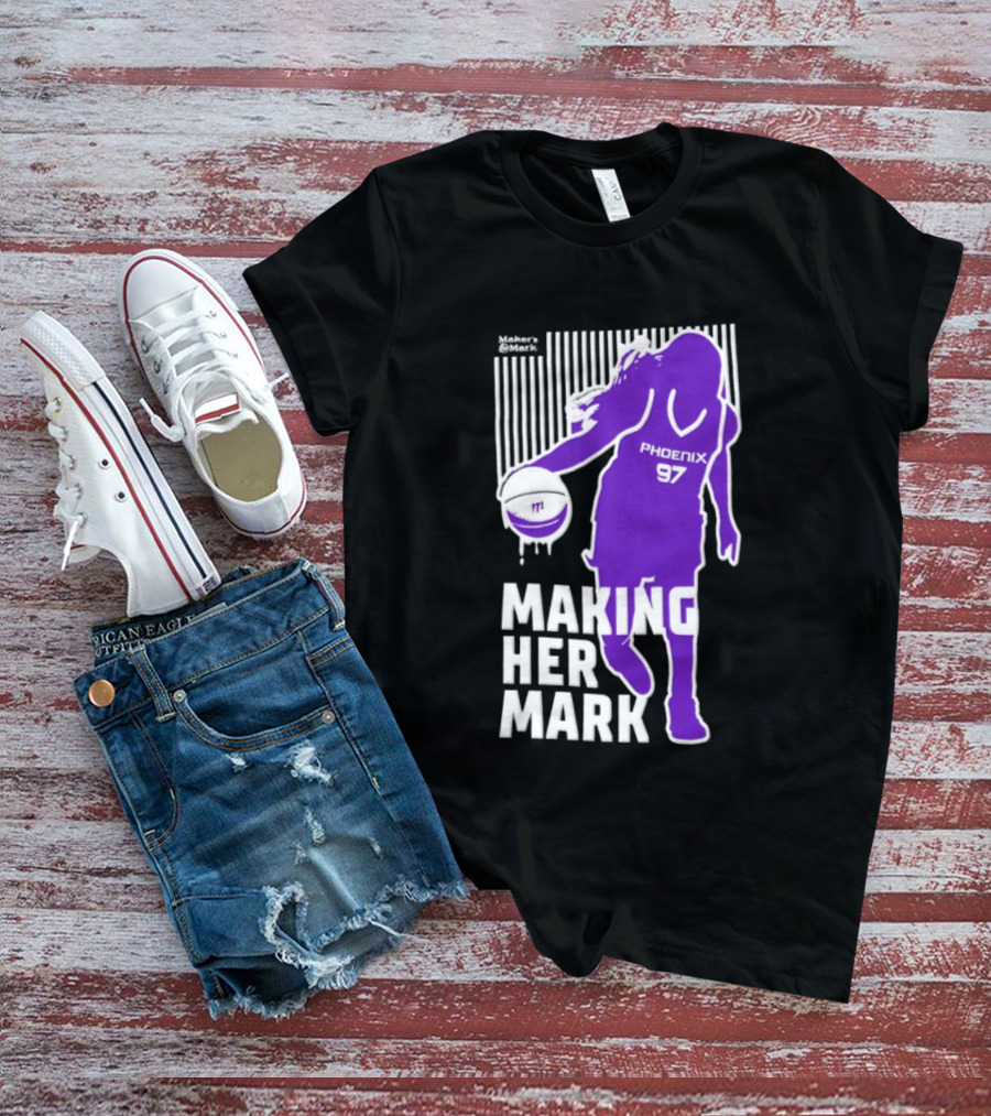 Phoenix Mercury WNBA Making Her Mark 97 T-Shirt