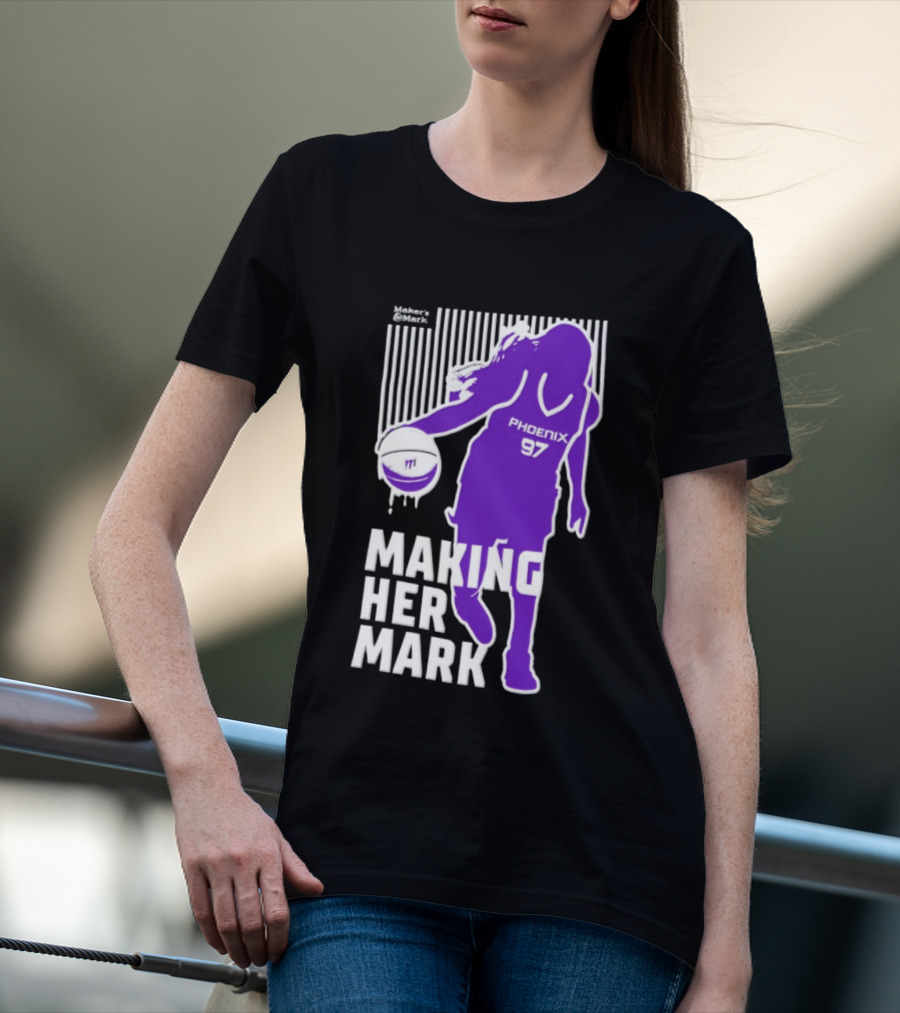 Phoenix Mercury WNBA Making Her Mark 97 T-Shirt