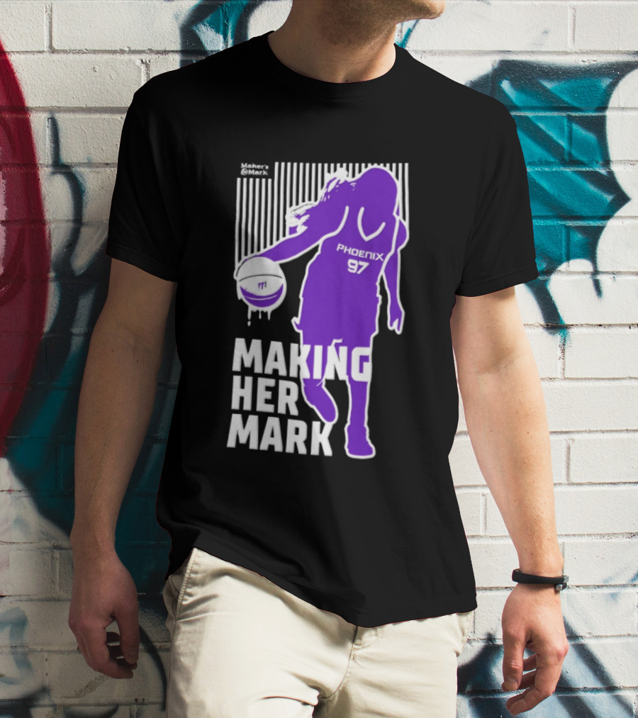 Phoenix Mercury WNBA Making Her Mark 97 T-Shirt