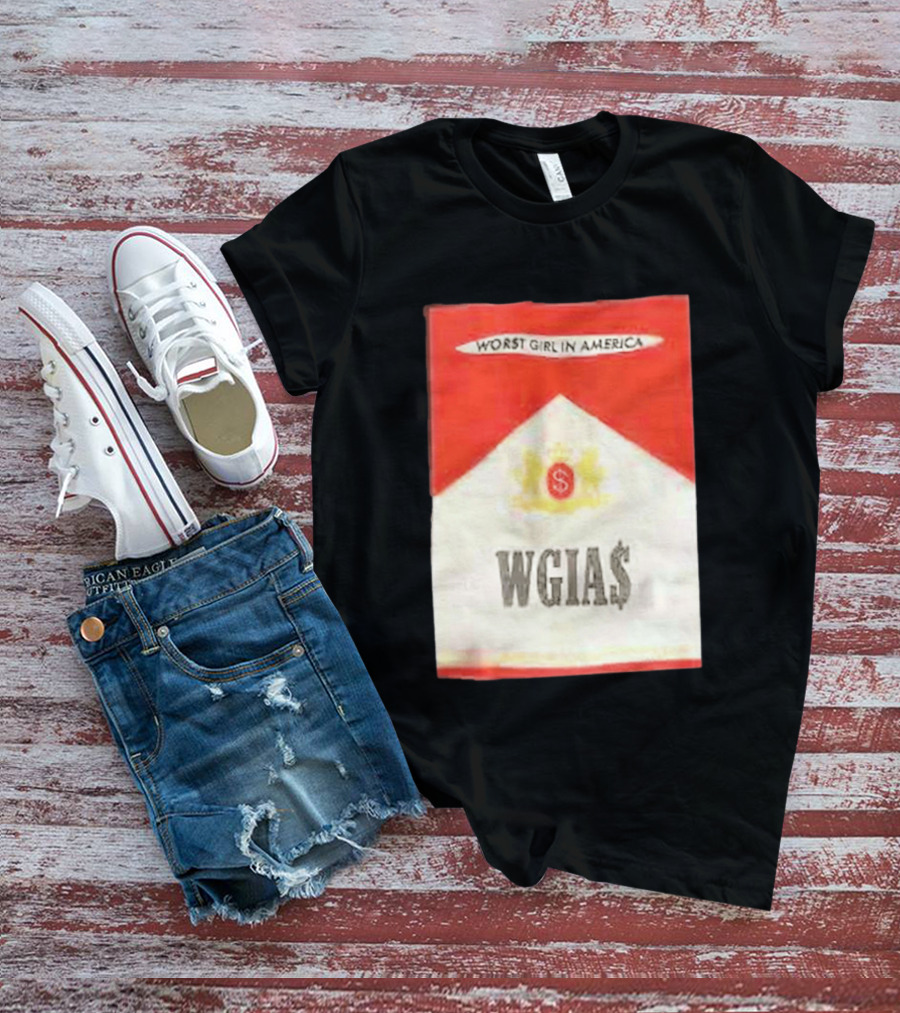 Slayyyter 2026 WGIA Tour Marlboro Parody Worst Girl In America T-Shirt
