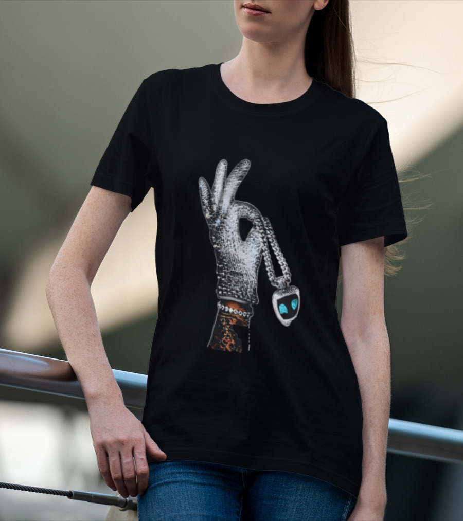Drake Iceman Astro Bot Glove Necklace T-Shirt