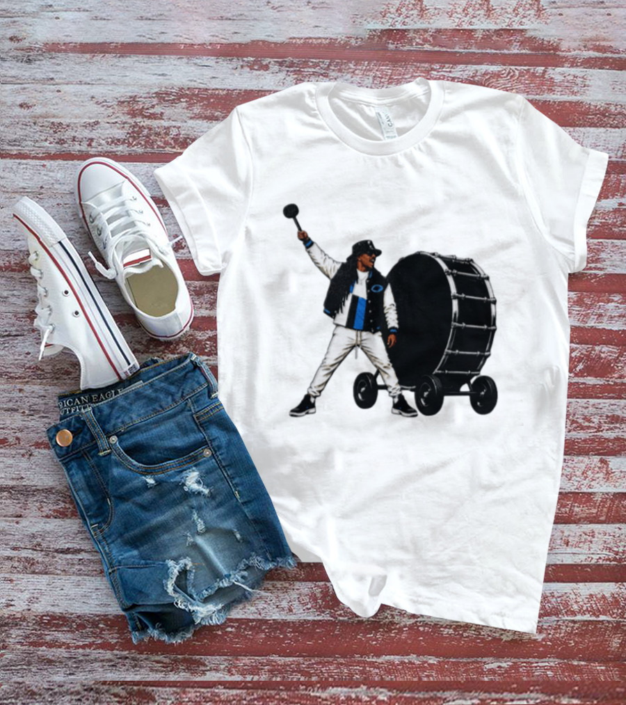 Carolina Panthers For The Culture Drummer Marching Band Fan Gear T-Shirt