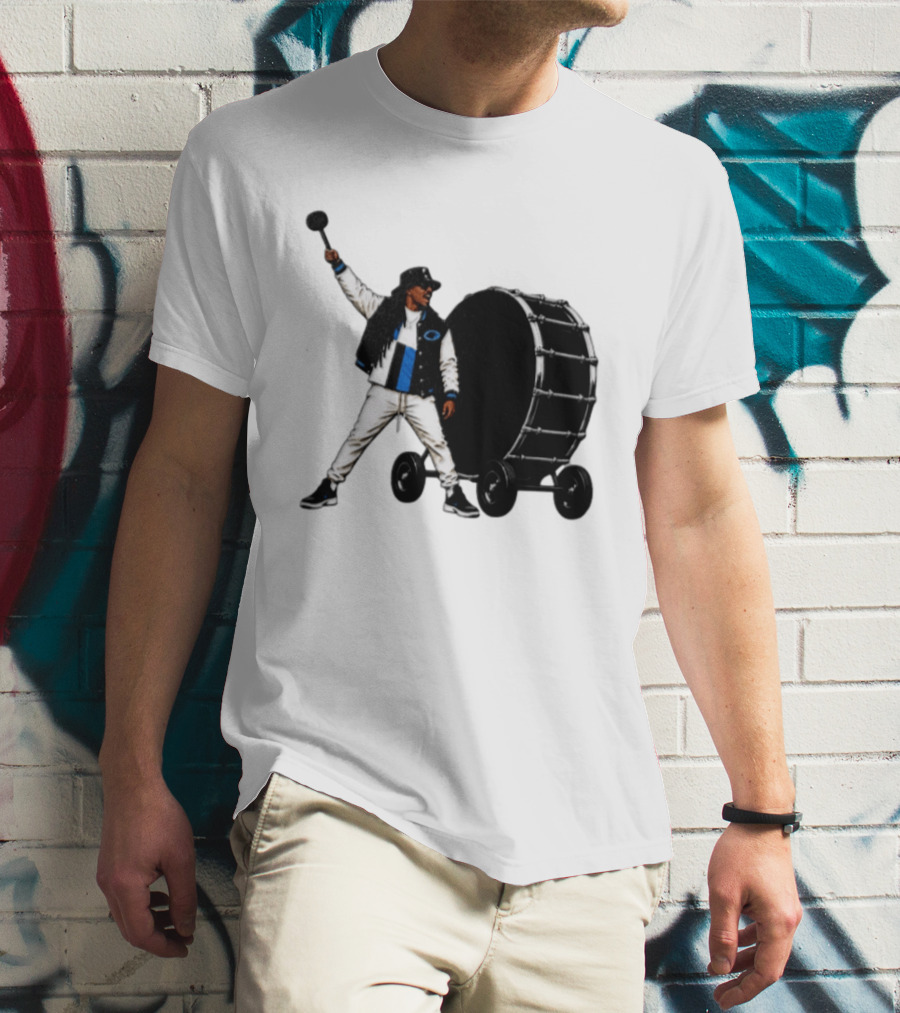 Carolina Panthers For The Culture Drummer Marching Band Fan Gear T-Shirt