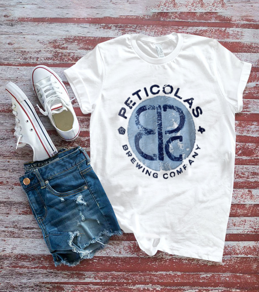 Peticolas Brewing Company PBC Distressed Monogram 2010 T-Shirt