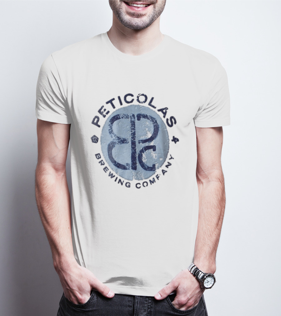 Peticolas Brewing Company PBC Distressed Monogram 2010 T-Shirt