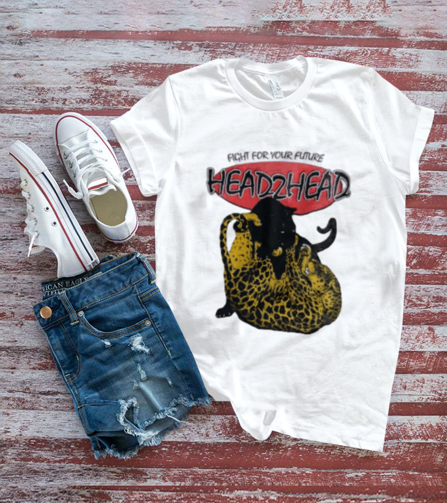 Fight For Your Future Head2Head Panther And Leopard T-Shirt