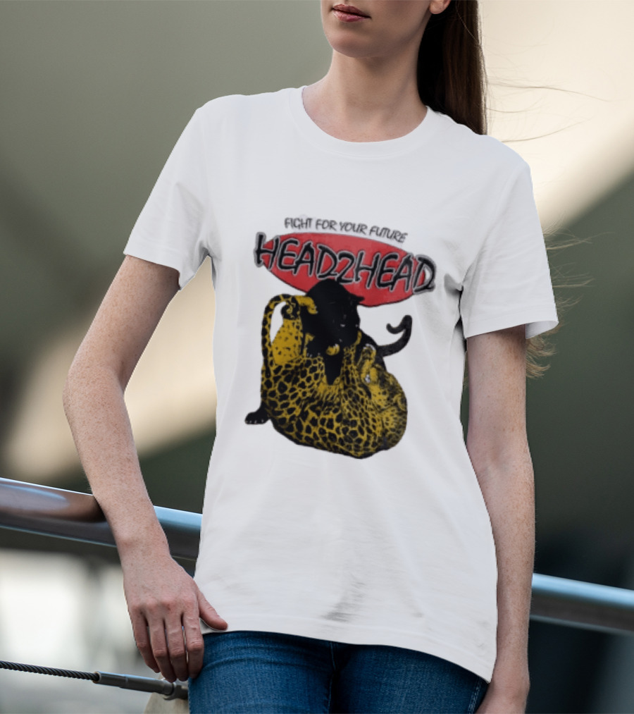 Fight For Your Future Head2Head Panther And Leopard T-Shirt